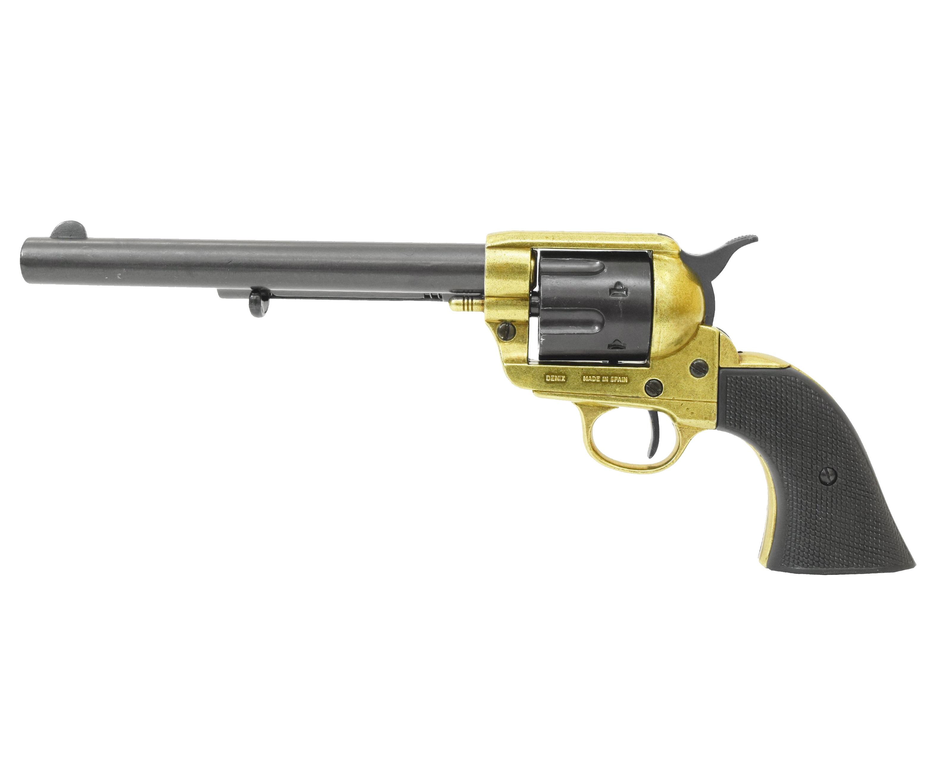 Макет револьвера Denix Colt Peacemaker .45 (D7/1109L, 7.5 Дюймов, пластик, 1873 г)