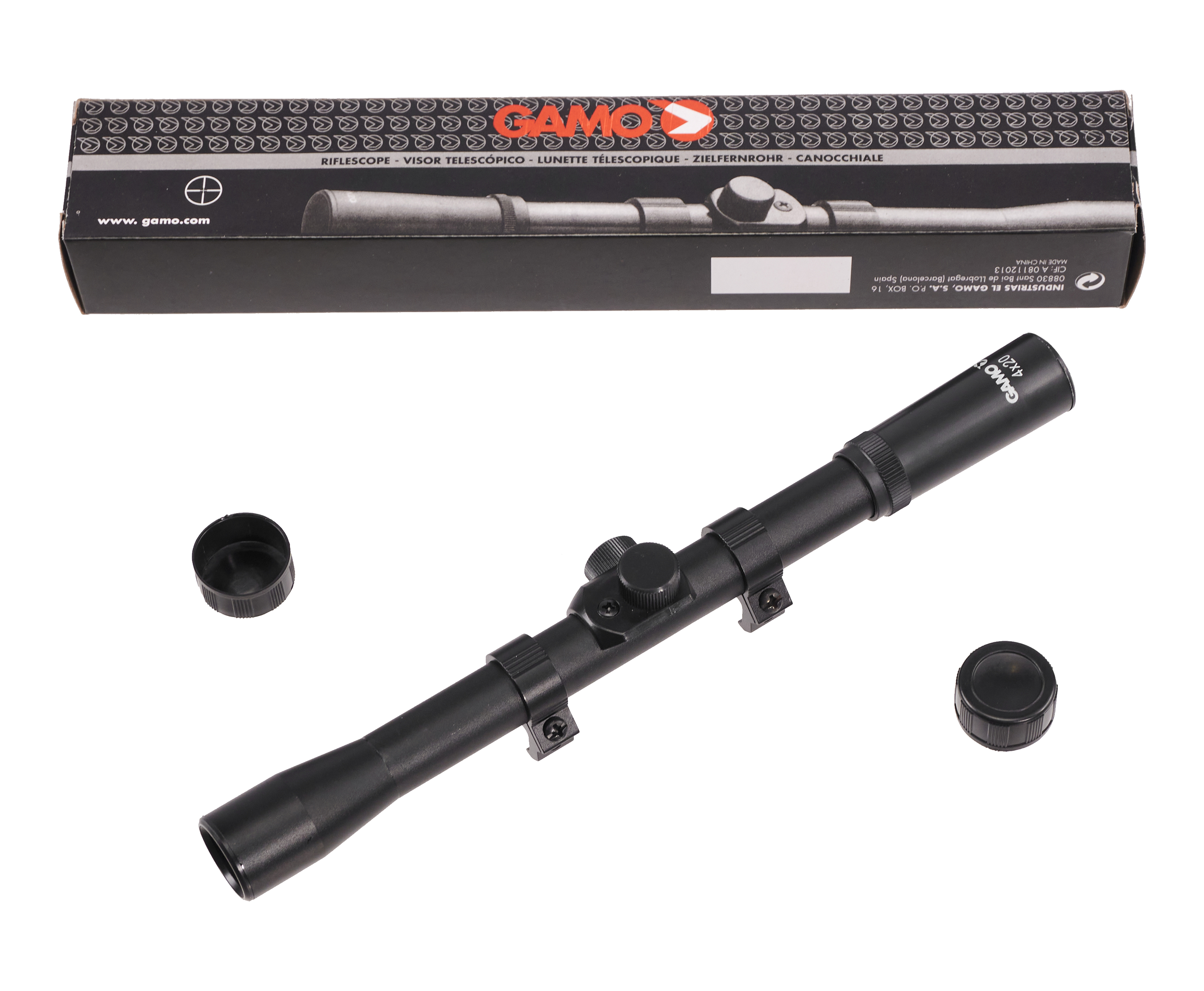 Оптический прицел Gamo 4x20 (Duplex, Ласточкин хвост, BH-GM420)