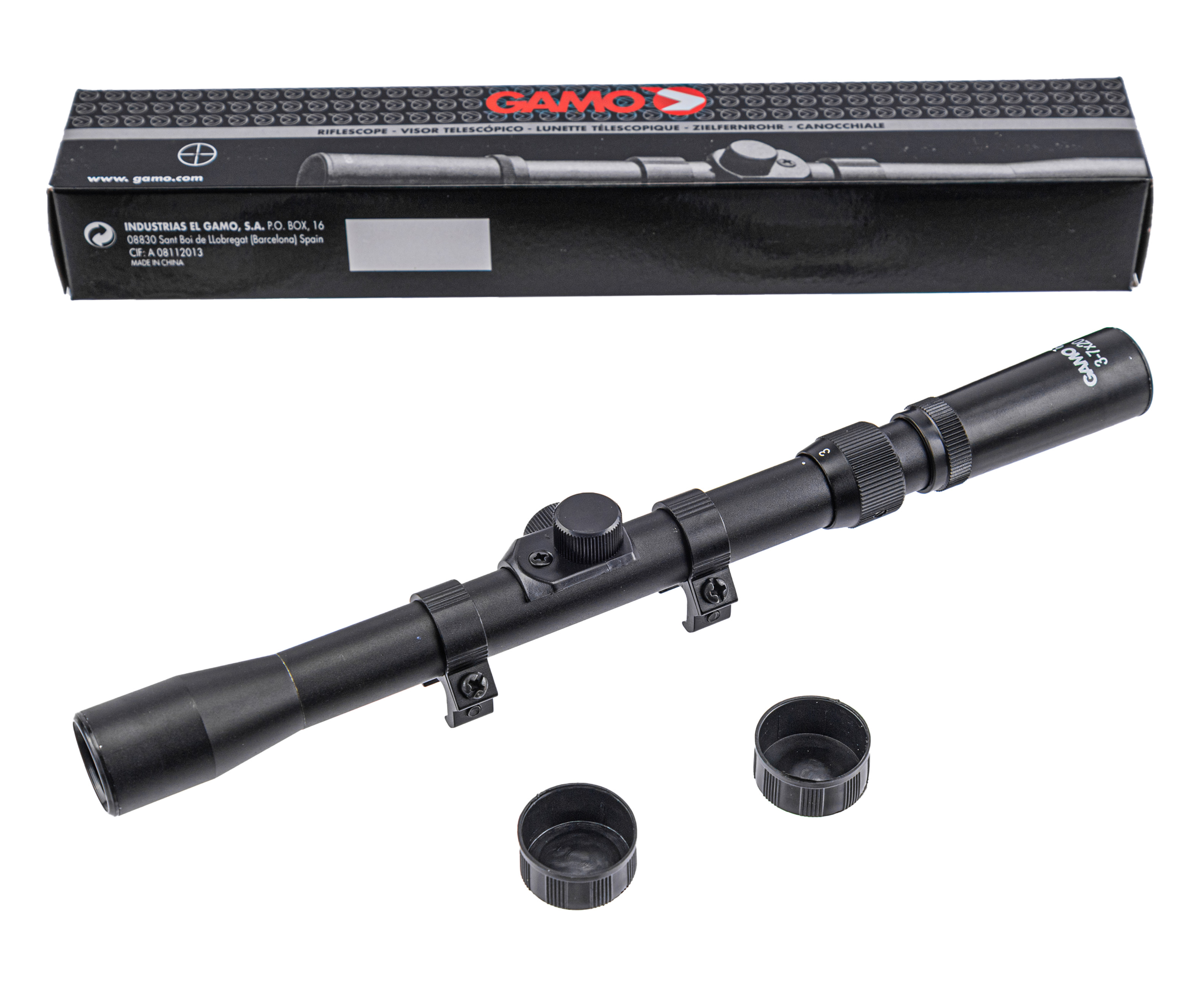 Оптический прицел Gamo 3-7x20 (BH-GM370, 19 мм)