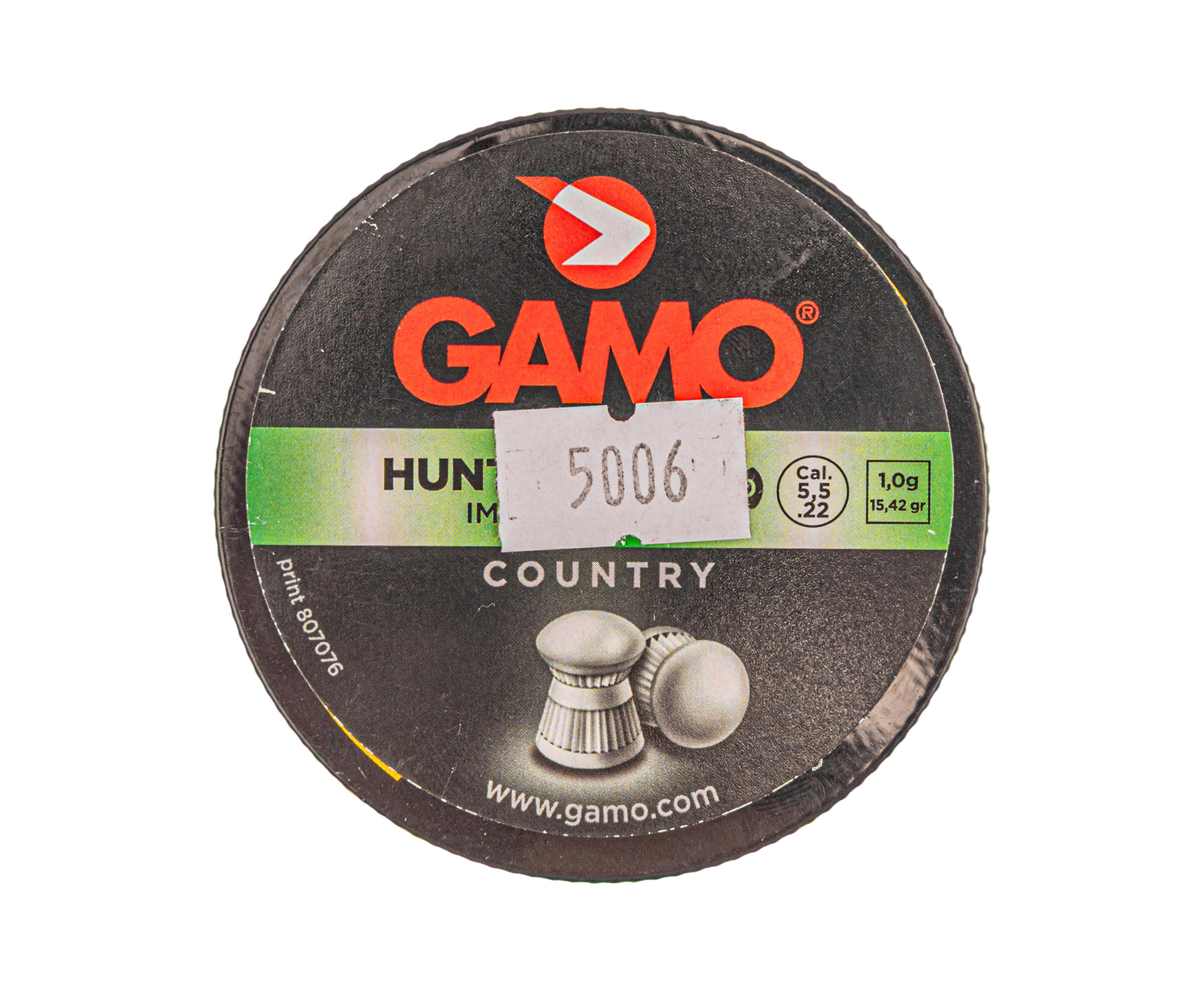 Пули пневматические Gamo Hunter 5.5 мм (250 шт, 1.0 г)