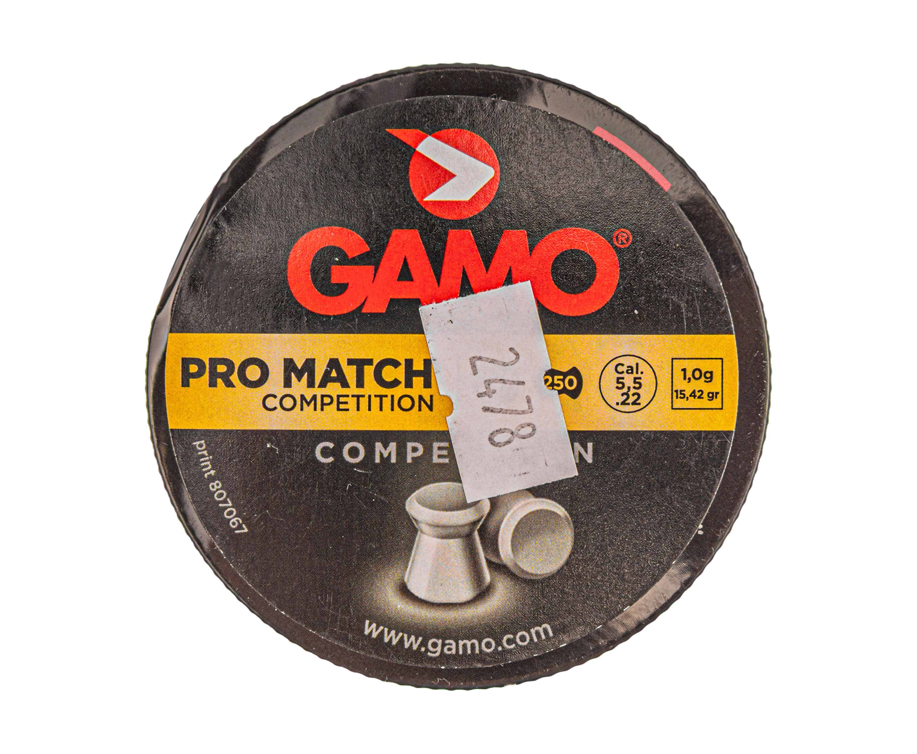 Пули пневматические Gamo Pro-Match 5.5 мм (250 шт, 1 г)